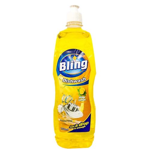 BLING DISH WASH LEMON 750ML