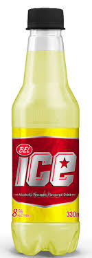 BEL ICE ALCOHOLIC PINEAPPLE DRINK PLASTIC 330ML