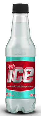 BEL ICE ALCOHOLIC LEMON DRINK PLASTIC 330ML