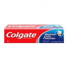 COLGATE TOOTHPASTE MAXIMUM CAVITY PROTECTION 140G