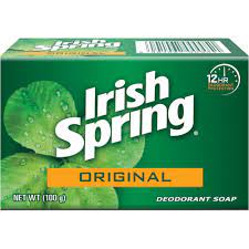 IRISH SPRING BAR SOAP ORIGINAL 100G