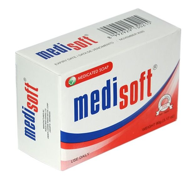 MEDI SOFT MEDICATED SOAP 90G