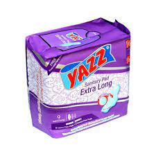 YAZZ EXTRA LONG SANITARY PAD 12 PCS