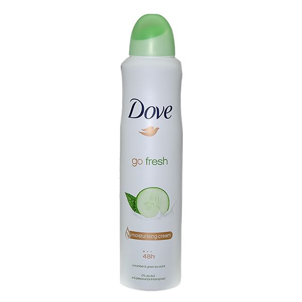DOVE SPRAY PEAR & ALOE VERA 250ML