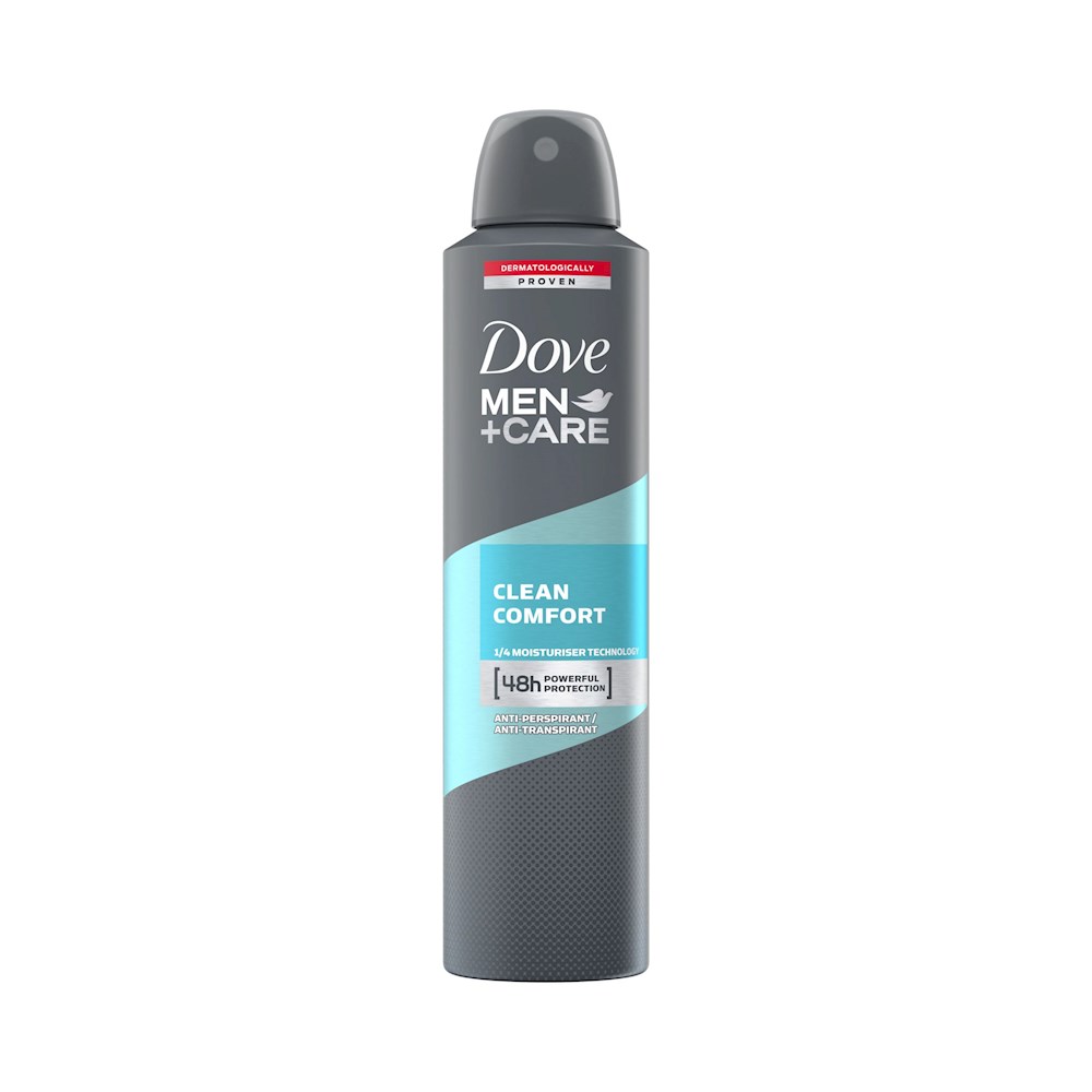 DOVE SPRAY CLEAN COMFORT 250ML