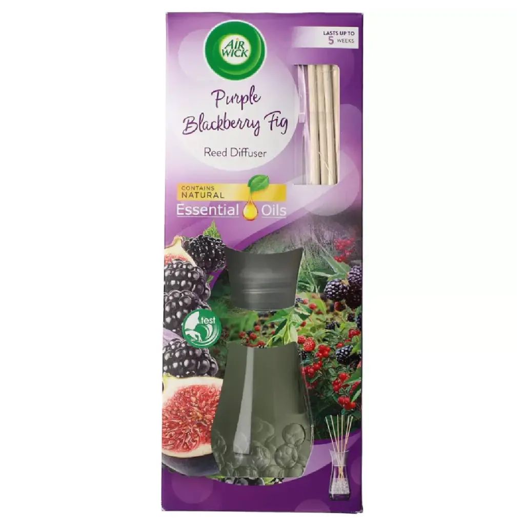 AIRWICK REED DIFFUSER PURPLE BLACKBERRY 33ML