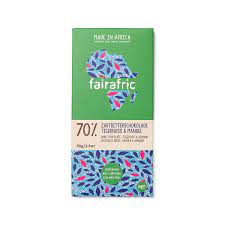 70% DARK CHOCOLATE TIGER NUT & ALMONDS 80G