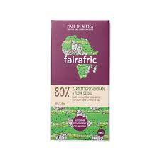 80% DARK CHOCOLATE & FLEUR DE SEL 80G