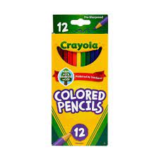 12 COLOR PENCILS