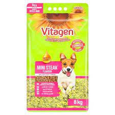 VITAGEN SMALL BREED MINI STEAK 8KG