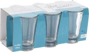 EXCELLENT HOUSEWARE SHOT GLASSES 40ML 6PCS
