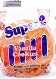 SUPER 2 VANILLA COOKIES 25G
