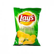 LAYS POTATO CHIPS SPRING ONION & CHEESE 23G