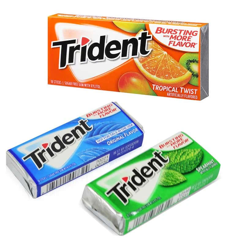 TRIDENT SUGAR FREE GUM