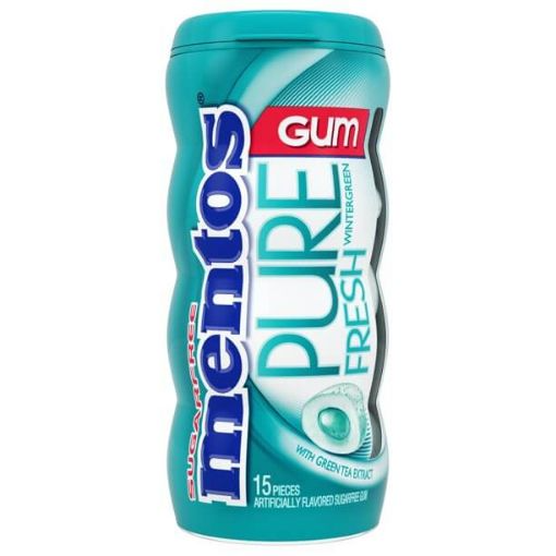 MENTOS GUM WINTER GREEN 31.25G