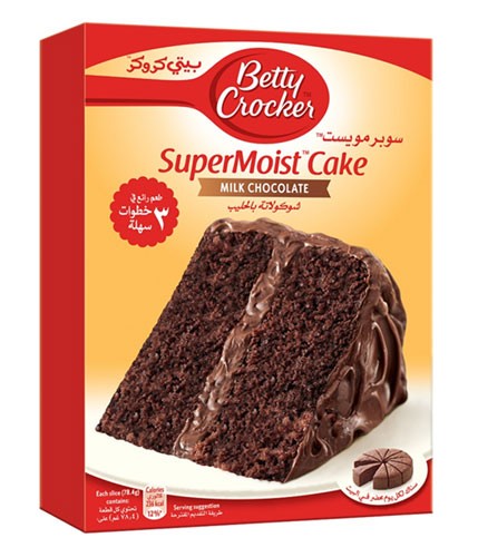 BETTY CROCKER SUPER MOIST MILK CHOCOLATE 500G