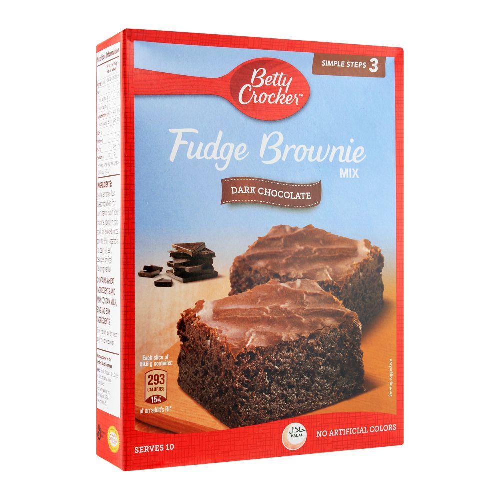 BETTY CROCKER FUDGE BROWNIE 500G