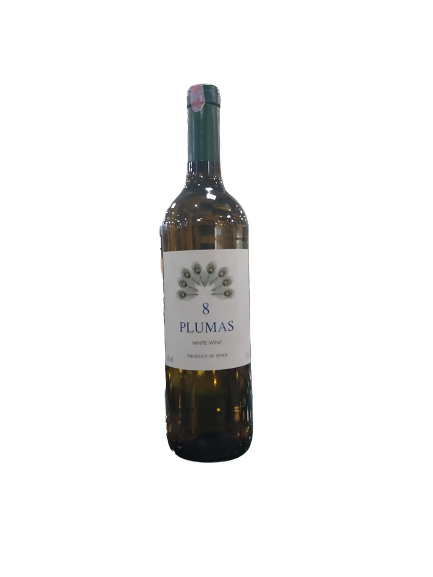 8 PLUMAS WHITE WINE 750ML