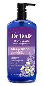 DR TEAL'S BODY WASH SLEEP BLEND WITH MELATONIN 532ML
