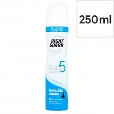 RIGHT GUARD WOMEN INVISIBLE 250ML