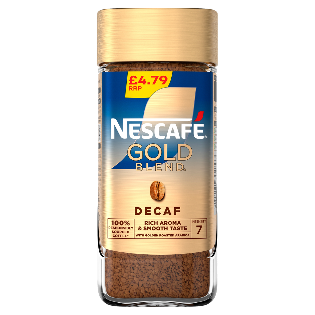 NESCAFE GOLD BLEND COFFEE DECAF 95G