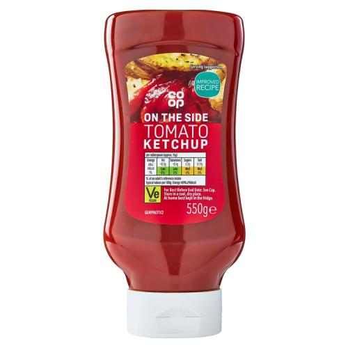 CO-OP TOMATO KETCHUP 550G
