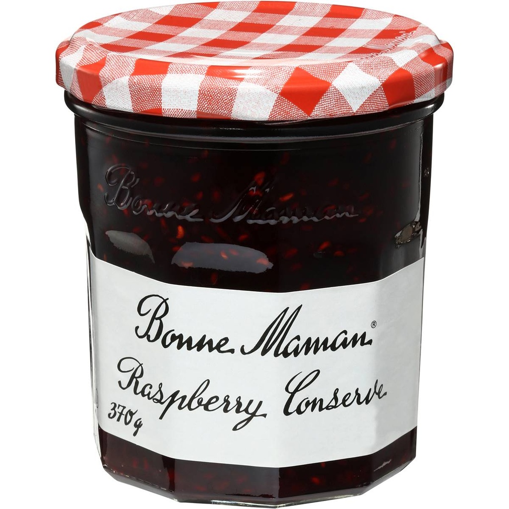 BONNE MAMAN JAM RASPBERRY PRESERVE 370G