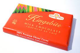 GOLDEN TREE KINGSBITE CHOCOLATE 50G