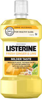 LISTERINE FRESH GINGER MOUTHWASH 500ML