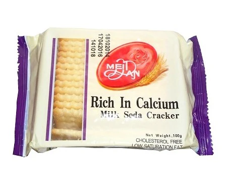 MEILAN MILK SODA CRACKER 100G