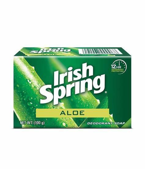 IRISH SPRING BAR SOAP ALOE 100G