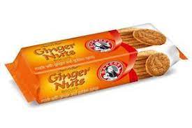 BAKERS GINGER NUTS BISCUITS 200G
