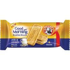 BAKERS GOOD MORNING BREAKFAST BISCUIT MILK & CEREALS 50G