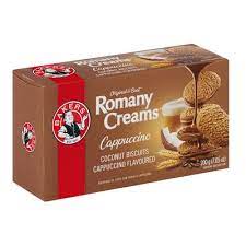BAKERS ROMANY CREAMS CAPPUCCINO BISCUITS 200G