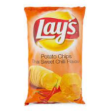 LAYS POTATO CHIPS THAI SWEET CHILLI 23G