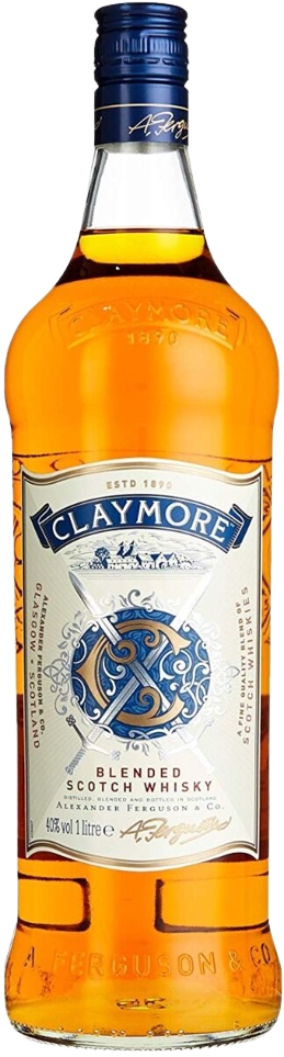 CLAYMORE BLENDED SCOTCH WHISKY 1L