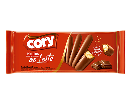 CORY PALITOS AO LEITE 90G