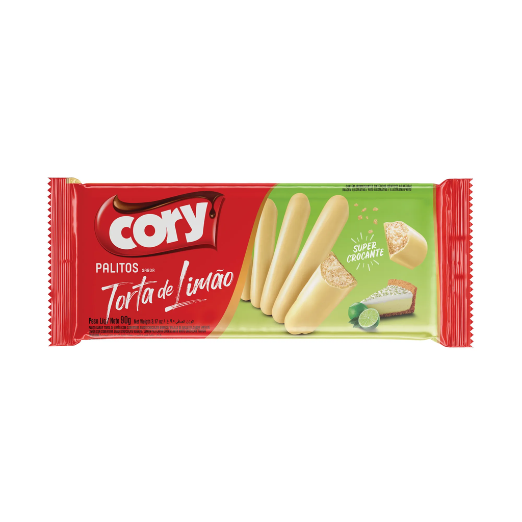 CORY PALITOS TORTA DE LIMAO 90G