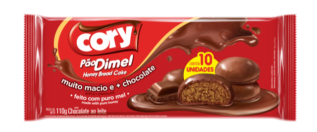 CORY HONEY BREAD CHOCOLATE AO LEITE 110G