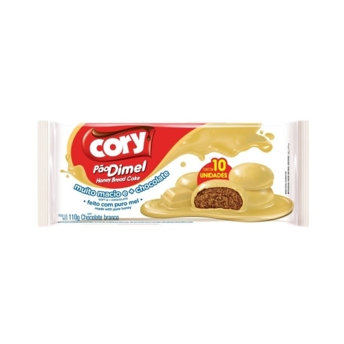 CORY HONEY BREAD CHOCOLATE BRANCO 110G