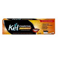 KEL CHARCOAL TOOTH PASTE 150G