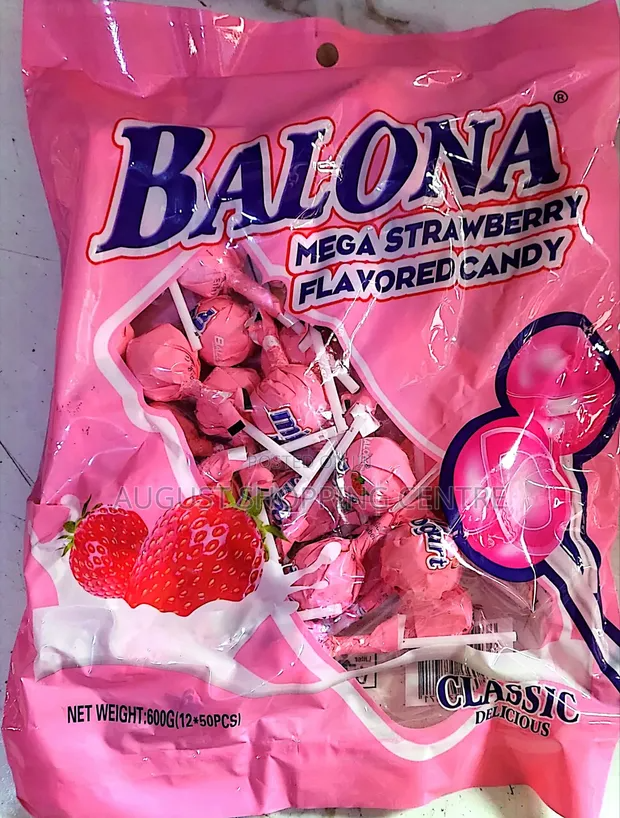 BALONA STRAWBERRY CANDY 600G