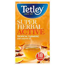 TETLEY SUPER HERBAL ACTIVE 32.4G