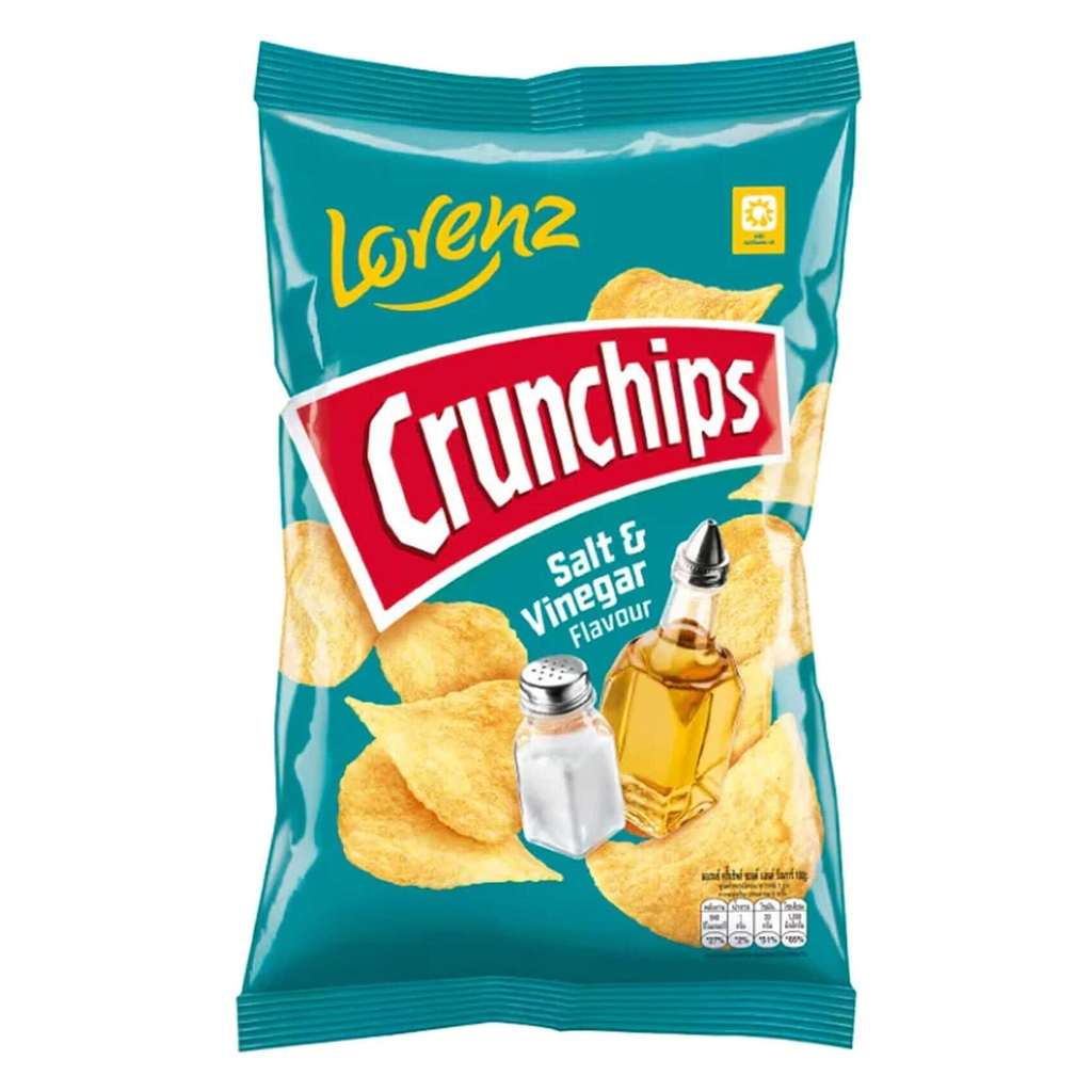 LORENZ CRUNCHIPS SALT & VINEGAR 100G