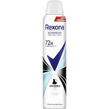 REXONA SPRAY INVISIBLE BLACK&WHITE 72H 200ML