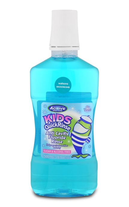 BEAUTY FORMULAS MOUTHWASH KIDS QUICKRINSE 500ML