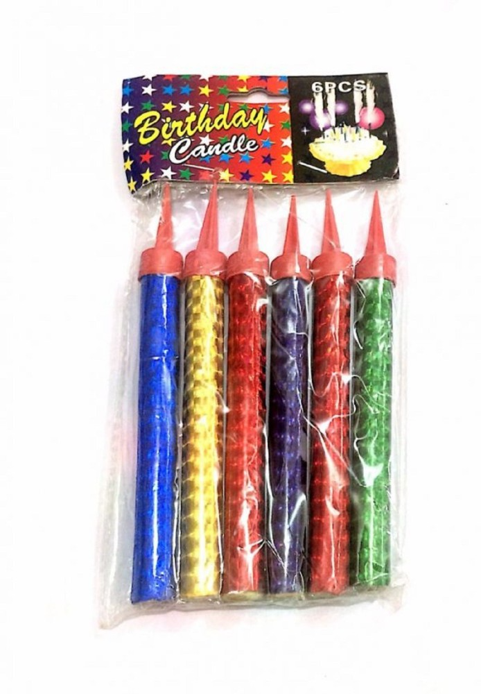 BIRTHDAY FIRE CANDLE S/S