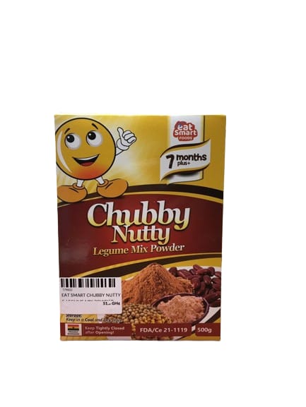EAT SMART CHUBBY NUTTY & LEGUME MIX POWDER 500G