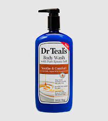 DR TEAL'S BODY WASH OAT MILK & ARGAN OIL 710ML