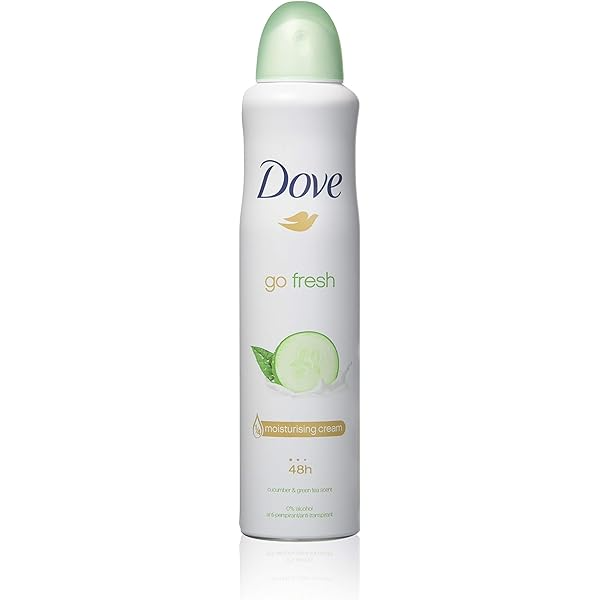 DOVE SPRAY CUCUMBER & GREEN TEA 250ML